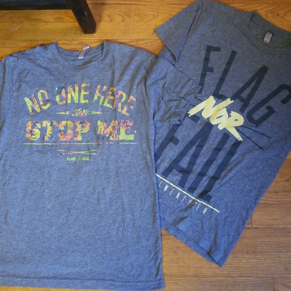 Flag not fail bundle (2) shirts